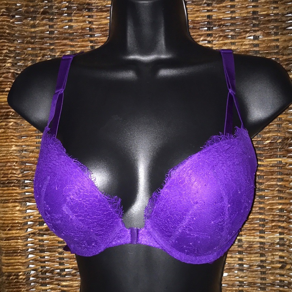 Purple Push Up Bra